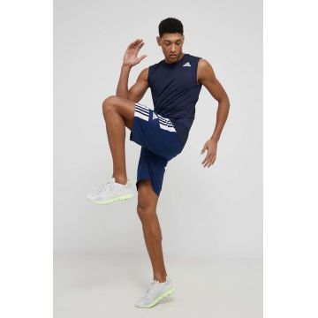 adidas Performance pantaloni scurți de antrenament HC6281 bărbați, culoarea bleumarin HC6281