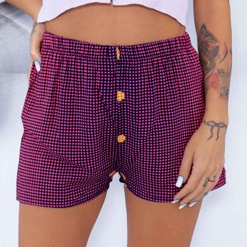 Pantaloni Scurti Dama 101-2 Roz | Fashion Pantaloni Scurti Dama 101-2 Roz | Fashion