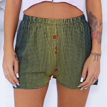 Pantaloni Scurti Dama 101-2 Verde | Fashion