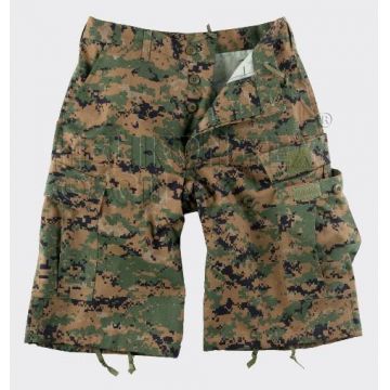 PANTALONI SCURTI MODEL ACU RIPSTOP WOODLAND DIGITAL