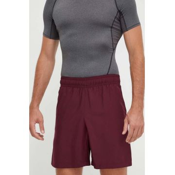 Under Armour pantaloni scurți de antrenament barbati, culoarea bordo Under Armour pantaloni scurți de antrenament barbati, culoarea bordo