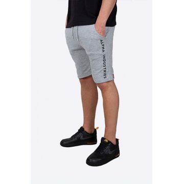 Alpha Industries pantaloni scurți Al Sweat bărbați, culoarea gri 116365.17-grey