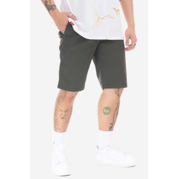 Dickies pantaloni scurți din bumbac culoarea verde DK0A4XNFOGX-GREEN