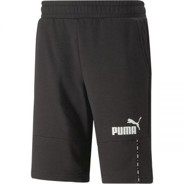 Pantaloni scurti barbati Puma Essentials Block Tape 67334401, S, Negru