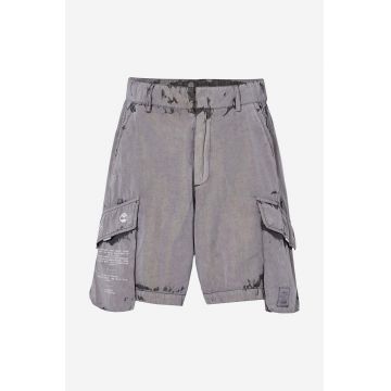 A-COLD-WALL* pantaloni scurți x Timberland bărbați, culoarea gri A6TKBC64-FORGEDIRON