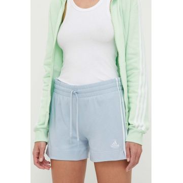 adidas pantaloni scurți femei, cu imprimeu, high waist  IR7460