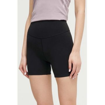 adidas Performance pantaloni scurți de antrenament All Me culoarea negru, uni, high waist IL7325
