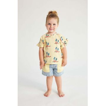 Bobo Choses pantaloni scurți din bumbac pentru bebeluși modelator