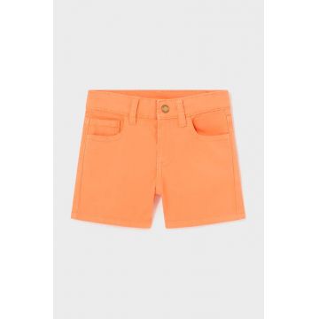 Mayoral pantaloni scurti bebe culoarea portocaliu