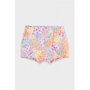 Mayoral pantaloni scurti bebe culoarea roz, modelator