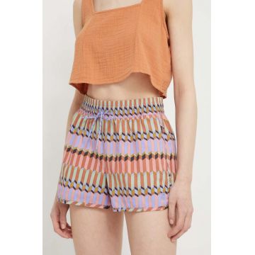 Billabong pantaloni scurti BILLABONG X ADVENTURE DIVISION femei, modelator, high waist