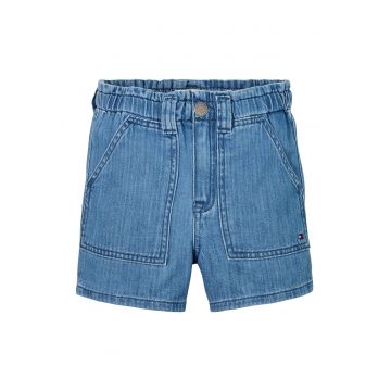 Blugi scurti cu talie elastica