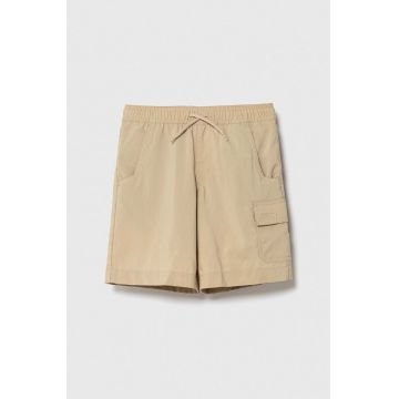 Columbia pantaloni scurti copii Silver Ridge Utilit culoarea bej, talie reglabila Columbia pantaloni scurti copii Silver Ridge Utilit culoarea bej, talie reglabila
