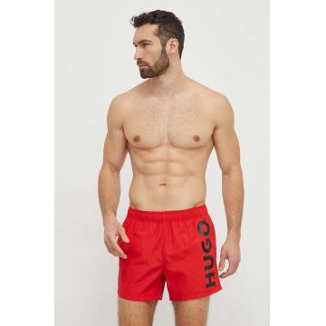 HUGO pantaloni scurti de baie culoarea rosu, 50513979