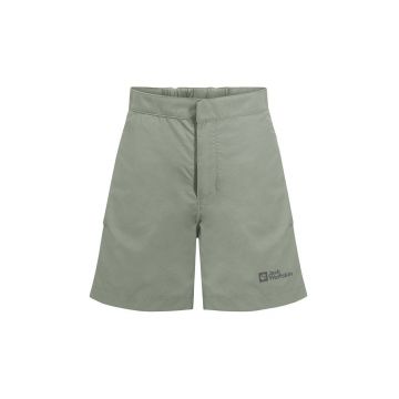 Jack Wolfskin pantaloni scurti copii SUN culoarea verde