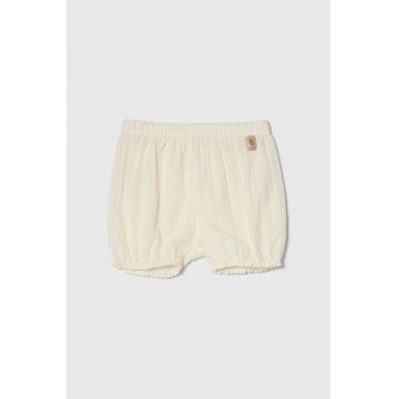 Jamiks pantaloni scurți din bumbac pentru copii culoarea bej Jamiks pantaloni scurți din bumbac pentru copii culoarea bej