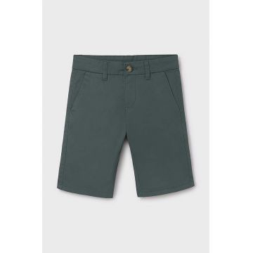 Mayoral pantaloni scurti copii culoarea verde Mayoral pantaloni scurti copii culoarea verde