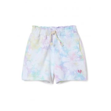 Pantaloni scurti cu model tie-dye