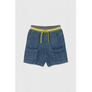 United Colors of Benetton pantaloni scurti din denim pentru copii