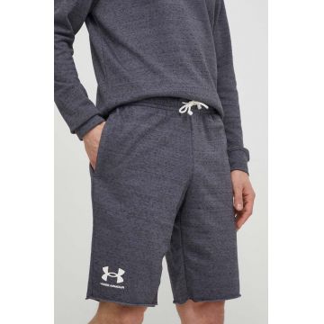 Under Armour pantaloni scurti barbati, culoarea gri
