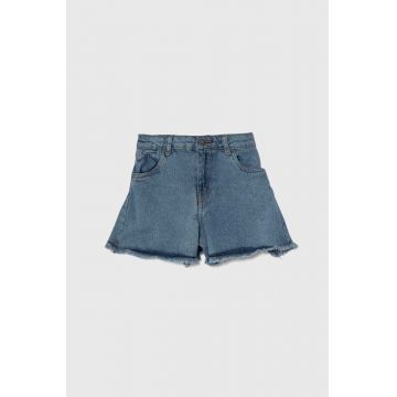 zippy pantaloni scurti din denim pentru copii neted, talie reglabila zippy pantaloni scurti din denim pentru copii neted, talie reglabila
