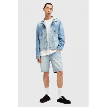 AllSaints pantaloni scurti jeans SWITCH SHORT barbati, M020TA AllSaints pantaloni scurti jeans SWITCH SHORT barbati, M020TA