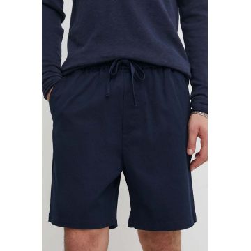 Les Deux pantaloni scurti barbati, culoarea albastru marin, LDM511046 Les Deux pantaloni scurti barbati, culoarea albastru marin, LDM511046