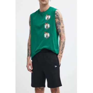 New Era pantaloni scurti barbati, culoarea negru New Era pantaloni scurti barbati, culoarea negru