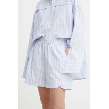 Remain pantaloni scurti din bumbac modelator, high waist