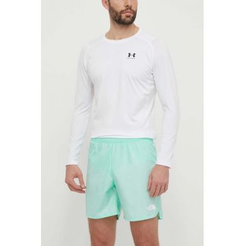 The North Face pantaloni scurți de alergare Limitless culoarea turcoaz, NF0A7ZU4O001