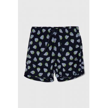 United Colors of Benetton pantaloni scurti de baie copii culoarea albastru marin