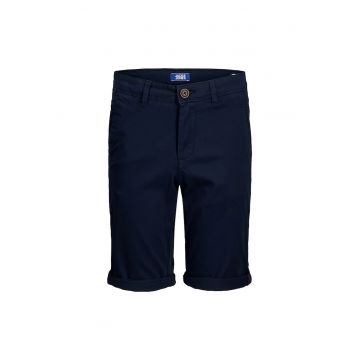 Pantaloni scurti chino cu talie medie