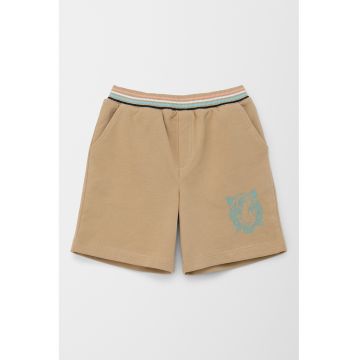 Pantaloni scurti cu detaliu grafic Pantaloni scurti cu detaliu grafic
