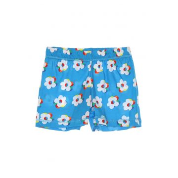 Pantaloni scurti cu imprimeu grafic cu snur