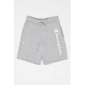Pantaloni scurti cu imprimeu logo Pantaloni scurti cu imprimeu logo