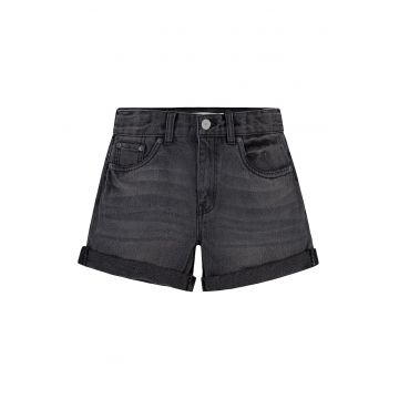 Pantaloni scurti mom-fit de bumbac organic