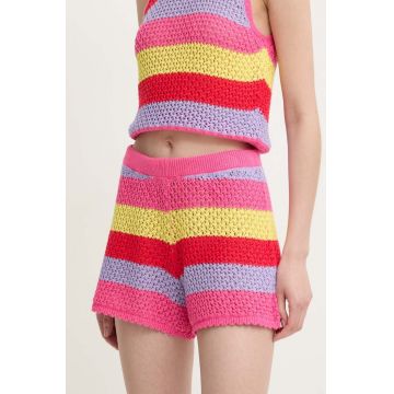 United Colors of Benetton pantaloni scurti femei, modelator, high waist