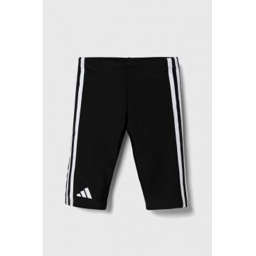 adidas Performance pantaloni scurti copii 3SAM culoarea negru, talie reglabila, HR7479