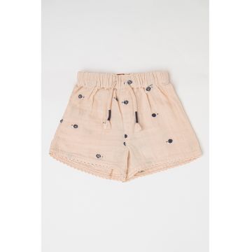 Pantaloni scurti cu snur si model