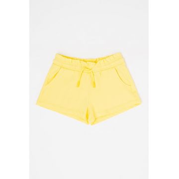 Pantaloni scurti din amestec de bumbac cu snur de ajustare