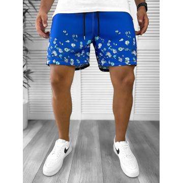 Sort de baie casual albastru 12723 I5-5