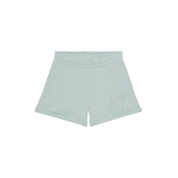 Pantaloni scurti de bumbac su strasuri