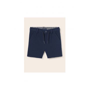 Pantaloni scurti copii -  Bumbac - Albastru marin