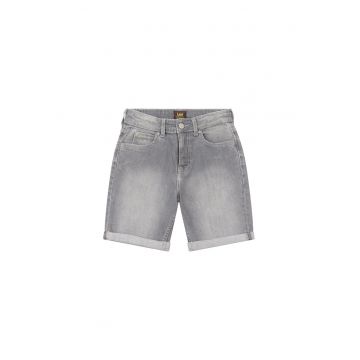 Pantaloni scurti copii -  Bumbac - Gri