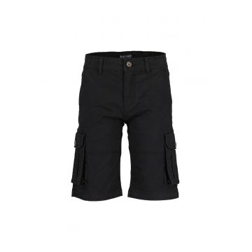 Pantaloni scurti copii -  Bumbac - Negru