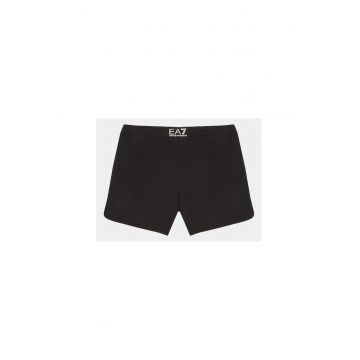 Pantaloni scurti copii - EA7 Emporio Armani - Bumbac.Negru