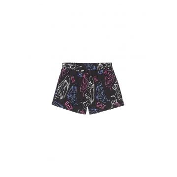 Pantaloni scurti copii - EA7 Emporio Armani - Bumbac