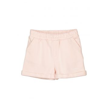 Pantaloni scurti de bumbac cu imprimeu logo