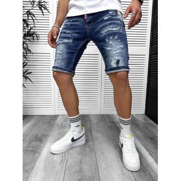 Blugi barbati scurti conici albastri  5714 D3-1.3