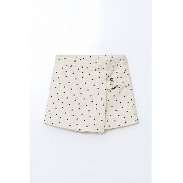 Fusta-pantalon cu model